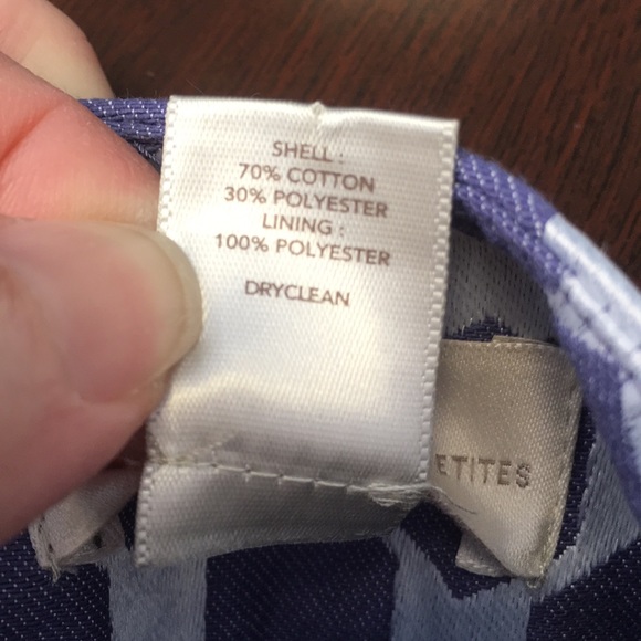 Ann Taylor LOFT Petites size 00P hexagon skirt - Picture 7 of 8